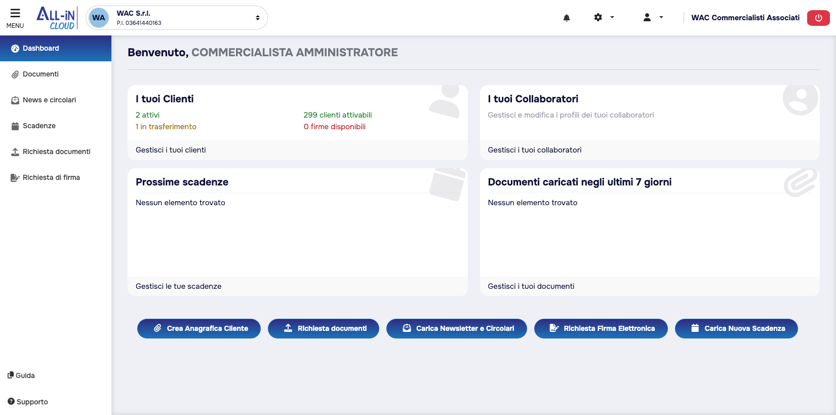L’unica app che semplifica il lavoro del commercialista e
migliora l’esperienza dei suoi clienti
